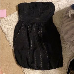 Guess black strapless dress - size 5
